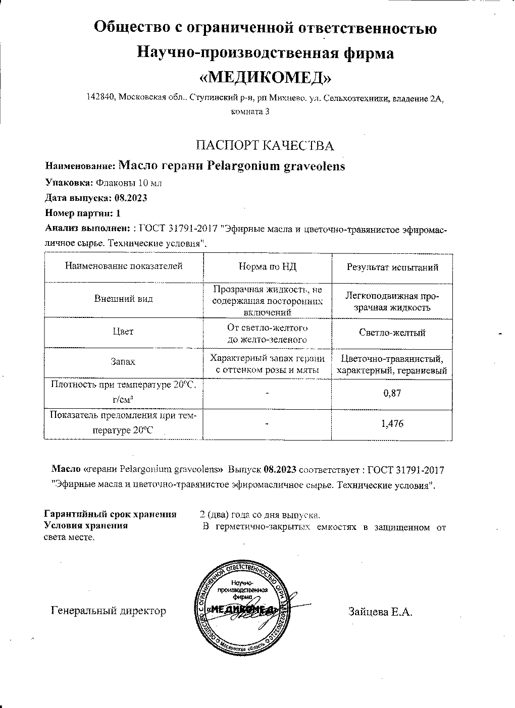 Паспорт №082023